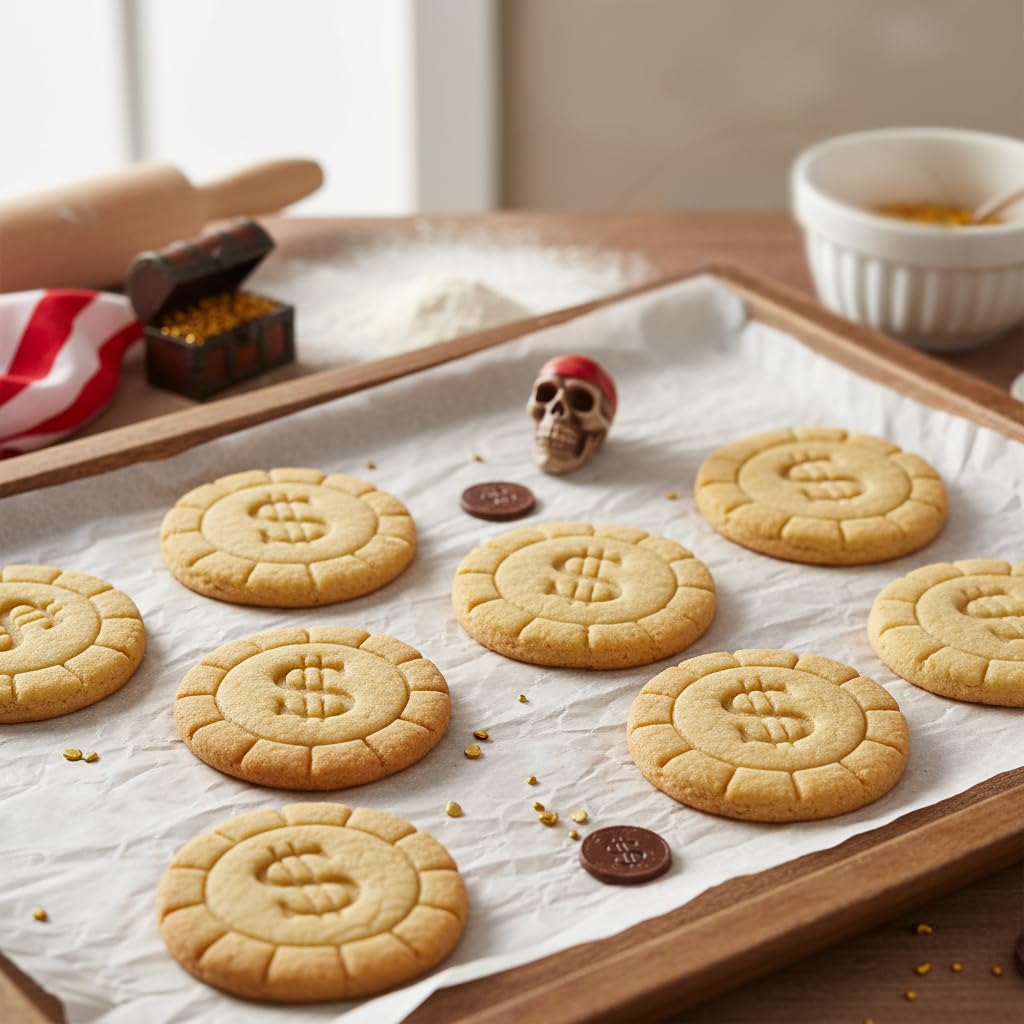 Amazon | BAKERLOGY お金モチーフ クッキー型3個セット（金貨・お金袋